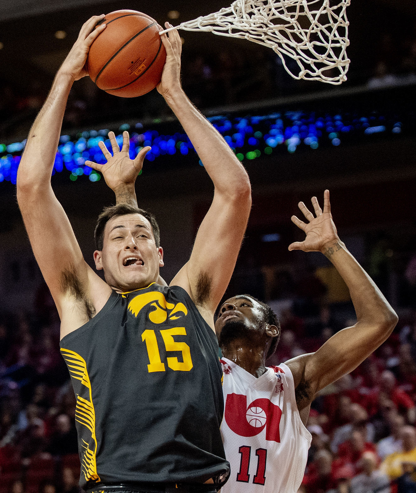 Iowa Nebraska Basketball